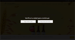 Desktop Screenshot of cervezasmadriz.com